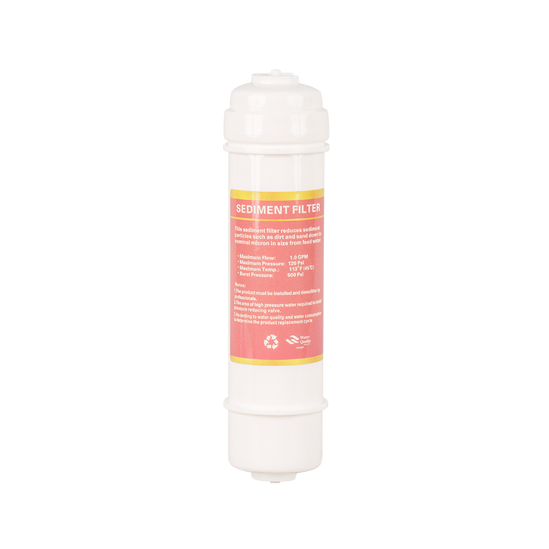Cartuccia filtro per acqua in linea per inserto rapido